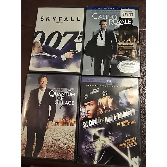 4 DVDS titles in description‎ - Picture 1 of 8